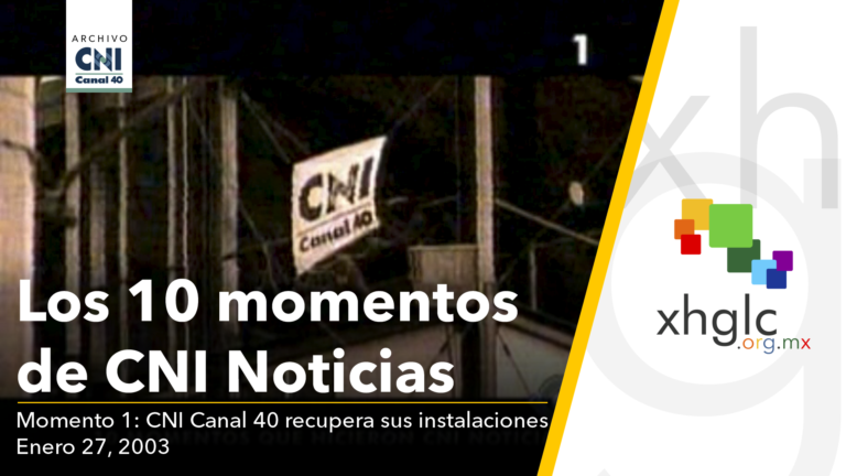 Los 10 momentos que hicieron CNI Noticias (Momento 01) [Baja resolución]