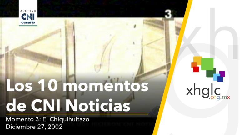 Los 10 momentos que hicieron CNI Noticias (Momento 03) [Baja resolución]