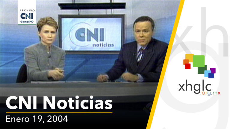 Conflicto CNI Canal 40-TV Azteca (Lunes 19 de enero de 2004) [Baja resolución]