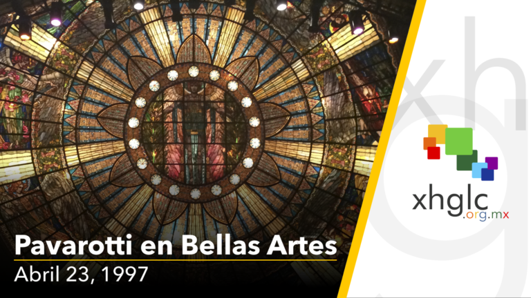 Pavarotti en concierto – En Vivo en Bellas Artes