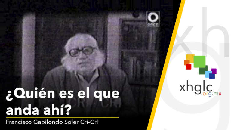 ¿Quién es el que anda ahí?