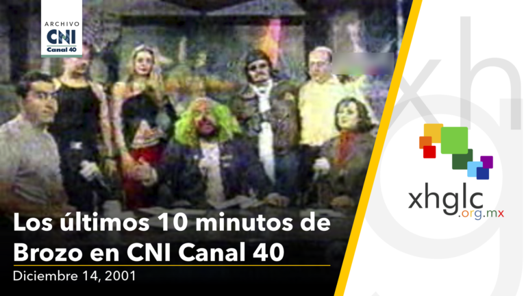 Los últimos 10 minutos de Brozo en CNI Canal 40