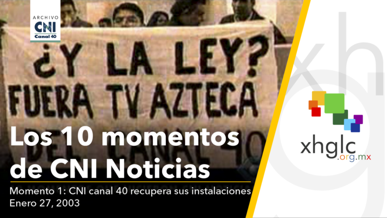 Los 10 momentos que hicieron CNI Noticias (Momento 01: CNI canal 40 recupera sus instalaciones) [HD]