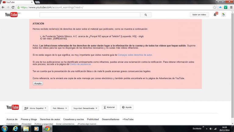 Televisa y Fundación Teletón censuran video de XHGLC