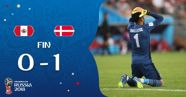 #PER empata con #DEN y complica sus opciones en #Rusia2018 con penal errado