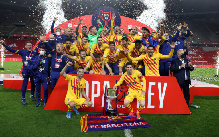 Gana @FCBarcelona la Copa del Rey en España