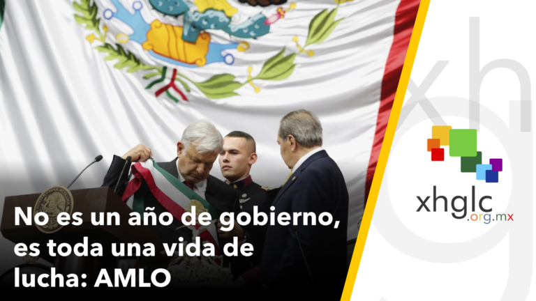 No es un año de gobierno, es toda una vida de lucha: @LopezObrador_