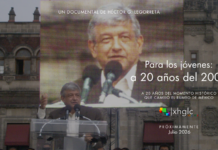 “Para los jóvenes: a 20 años del 2006” será la primer película documental original en gran formato de xhglc / TELEizquierda